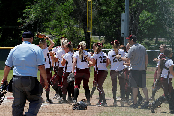 Benton vs. Mountain Home 6A State Softball Playoffs 5-11-13 (© Justin Manning) JWM0261
