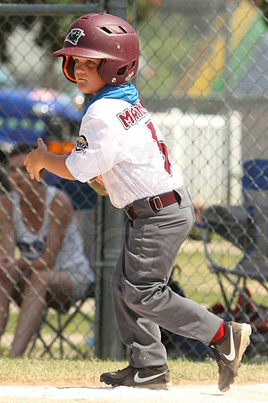 Benton vs. Mountain Home 5-6 year old All Stars 7-12-2014 (©Justin Manning) JWM_074