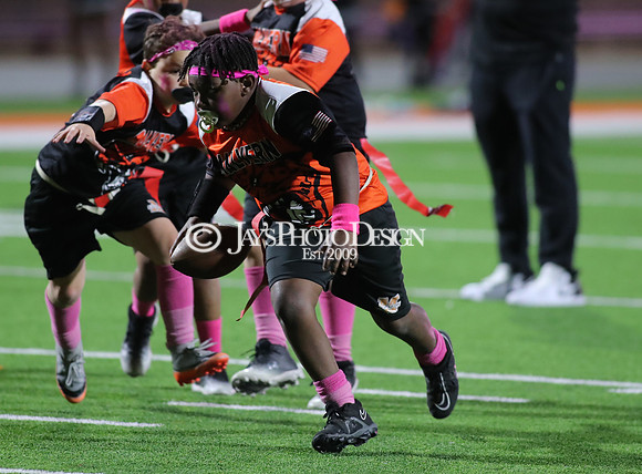 Malvern Cubs Orange vs. Malvern Cubs Black 3rd grade flag football 10-15-24_JWM_0654