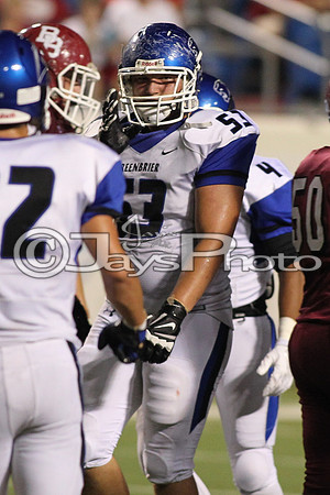 Beebe vs Greenbrier (103.7 The Buzz Kickoff Classic) 9-1-2015 (Scrimmage) 9-1-2015 (©Justin Manning) JWM_0321