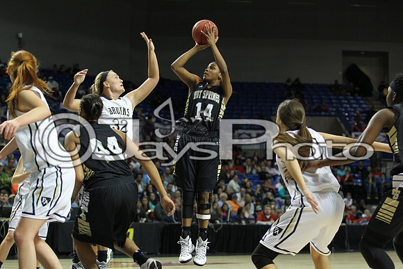 Pulaski Academy vs. Hot Springs 5A Girls State Finals 3-14-2015 (©Justin Manning) JWM_244