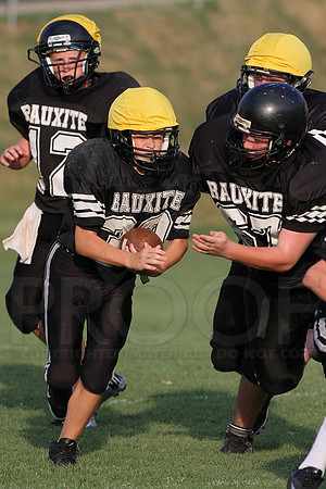 Bauxite Black-Gray games 4th, 5th, 6th, Junior high, Senior high scrimmage 8-22-13 (© Justin Manning) JWM0113