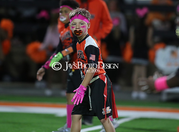 Malvern Cubs Orange vs. Malvern Cubs Black 3rd grade flag football 10-15-24_JWM_0286