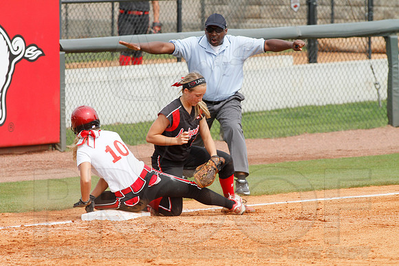 4A State Finals Softball Mena vs. Brookland 5-24-2014 (© Justin Manning) JWM_0134