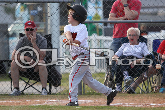Bomb Squad vs. Cardinals 6-7 year old (Pitching Machine) 5-5-2015 (©Justin Manning) JWM_0178
