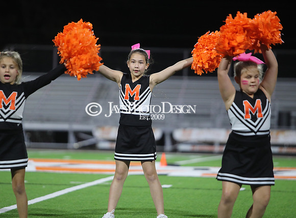 Malvern Cubs Orange vs. Malvern Cubs Black 3rd grade flag football 10-15-24_JWM_0489