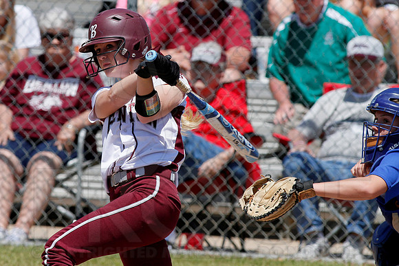 Benton vs. Mountain Home 6A State Softball Playoffs 5-11-13 (© Justin Manning) JWM0015