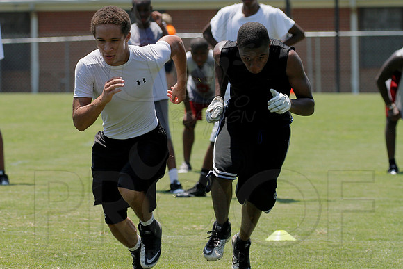 Tyrell Johnson Football Camp 7-20-12 (Justin Manning)320