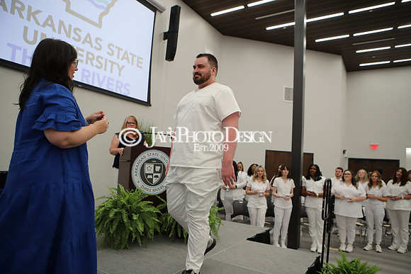 Arkansas State University Three Rivers Health Sciences' Pinning Ceremony (LPN & RN) 5-9-24_JWM_0493