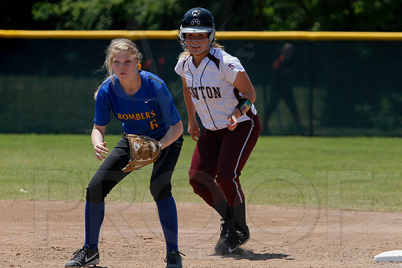 Benton vs. Mountain Home 6A State Softball Playoffs 5-11-13 (© Justin Manning) JWM0238