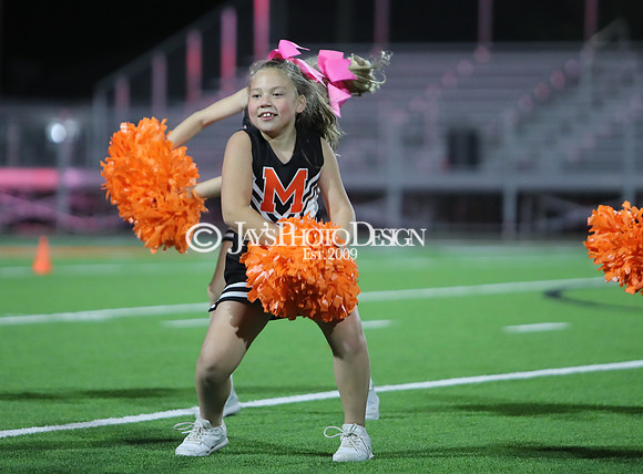 Malvern Cubs Orange vs. Malvern Cubs Black 3rd grade flag football 10-15-24_JWM_0499