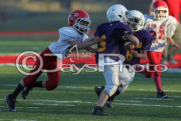 Poyen @ Glen Rose Peewee Football 10-19-2015 (©Justin Manning) JWM_0090
