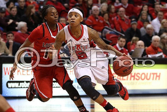 LA-Lafayette @ Arkansas State Women's 3-7-2015 (©Justin Manning) JWM_310