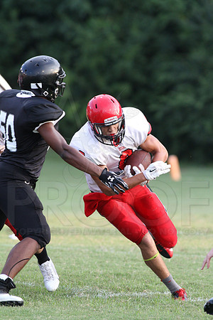 Harmony Grove @ Bauxite (Scrimmage) 8-26-2014 (©Justin Manning) JWM_58