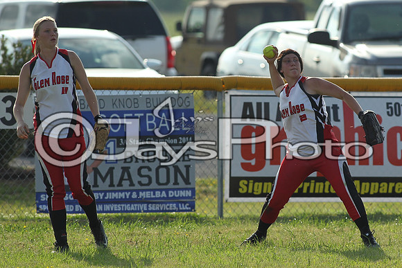 Glen Rose vs Harding Academy softball (Regionals) 5-8-2015 (©Justin Manning) JWM_0172