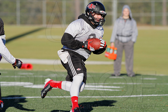Arkansas State GoDaddy Bowl Practice (Day 2) (©Justin Manning) JWM_0227