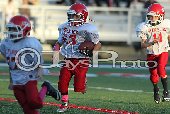 Poyen @ Glen Rose Peewee Football 10-19-2015 (©Justin Manning) JWM_0199