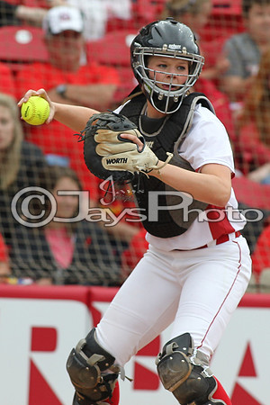 4A State Softball Finals Bauxite vs. Mena 5-22-2015 (©Justin Manning) JWM_0487