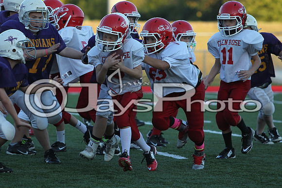 Poyen @ Glen Rose Peewee Football 10-19-2015 (©Justin Manning) JWM_0222