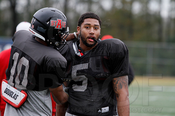 Arkansas State GoDaddy Bowl Practice 1-2-14 (©Justin Manning) JWM_0372