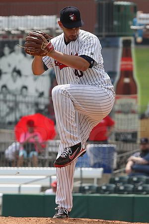 Northwest Arkansas Naturals @ Arkansas Travelers 9-2-13 (© Justin Manning) JWM0164