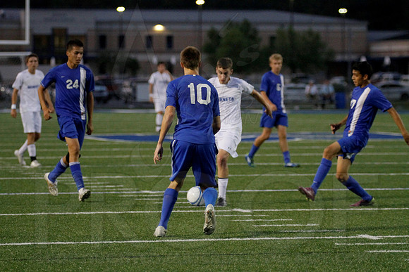 Conway @ Bryant Varsity Boys Soccer 5-1-12 (Justin Manning)017