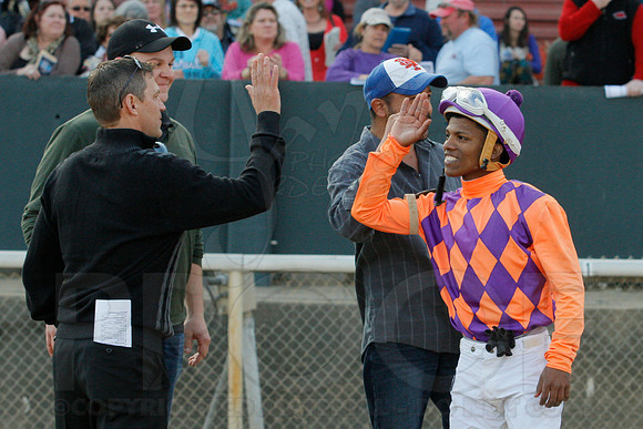 Honeybee Stakes (Grade III) 3-8-2014 (© Justin Manning) JWM_0362