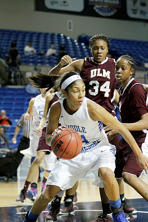 Middle Tennessee vs ULM  Women's 3-9-13 JWM0068 (©Justin Manning)