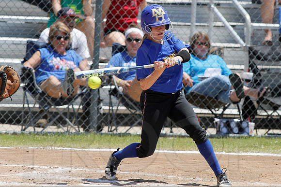 Benton vs. Mountain Home 6A State Softball Playoffs 5-11-13 (© Justin Manning) JWM0161