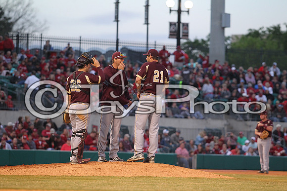 ULM @ Arkansas baseball_0661