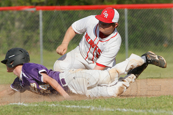 Mayflower @ Glen Rose baseball (Senior Night) 4-22-2014 (© Justin Manning) JWM_0256