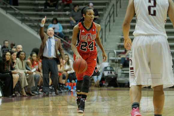 Arkansas State @ UALR Women's Basketball 3-1-2014 (© Justin Manning) JWM_0353