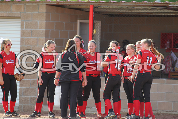Bauxite @ Harmony Grove softball 4-21-2015 (©Justin Manning) JWM_0190