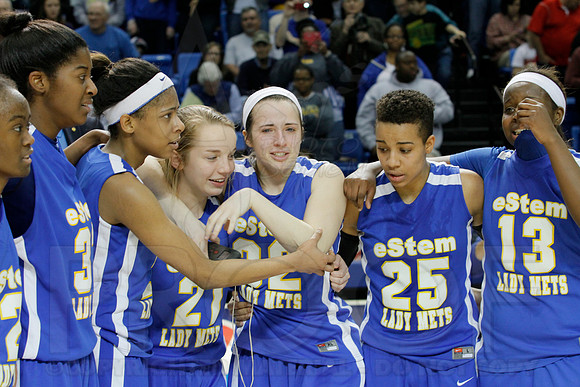 3A Girls State Finals-Harding Academy vs. eStem 3-14-2014 (© Justin Manning) JWM_0243