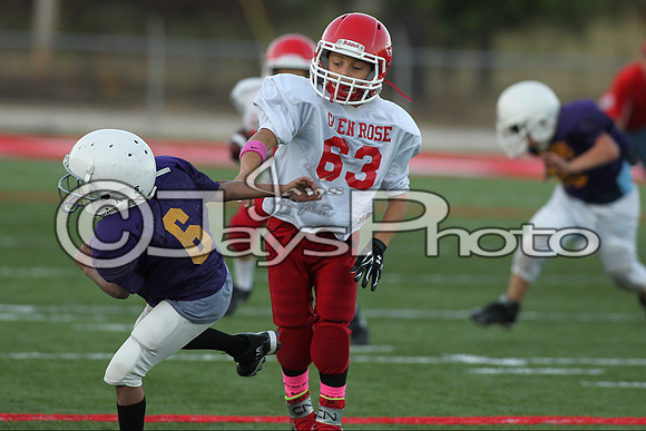 Poyen @ Glen Rose Peewee Football 10-19-2015 (©Justin Manning) JWM_0309