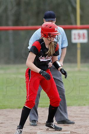Harmony Grove @ Glen Rose softball 3-31-2014 (© Justin Manning) JWM_0045
