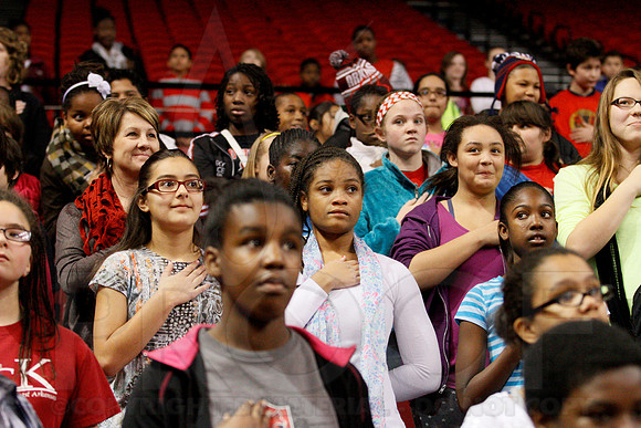 Tennessee Tech @ Arkansas State Women's Basketball 12-18-13 (©Justin Manning) (©Justin Manning) JWM_0047