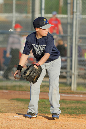 Thunder vs. A's 9-10 year old baseball 4-22-2014 (© Justin Manning) JWM_0061