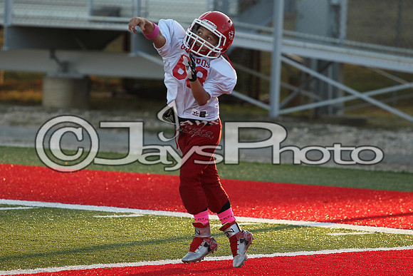 Poyen @ Glen Rose Peewee Football 10-19-2015 (©Justin Manning) JWM_0083