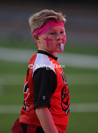 Malvern Cubs Orange vs. Malvern Cubs Black 3rd grade flag football 10-15-24_JWM_0114