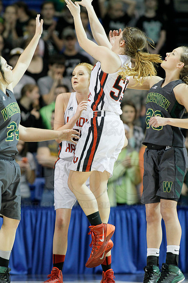1A Girls State Finals-Nemo Vista vs. Wonderview 3-14-2014 (© Justin Manning) JWM_0189