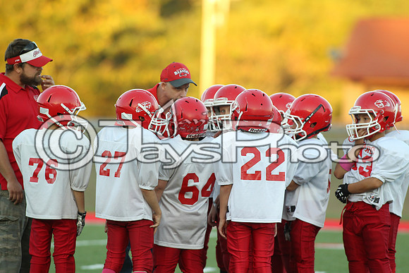 Poyen @ Glen Rose Peewee Football 10-19-2015 (©Justin Manning) JWM_0291