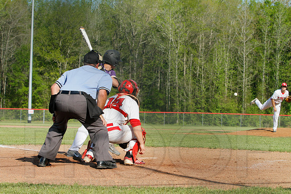 Mayflower @ Glen Rose baseball (Senior Night) 4-22-2014 (© Justin Manning) JWM_0291