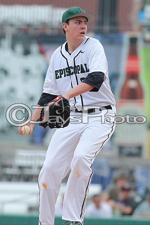Harmony Grove vs. Episcopal Baseball (Dickey Stephens Park) 4-2-2015 (©Justin Manning) JWM_0137