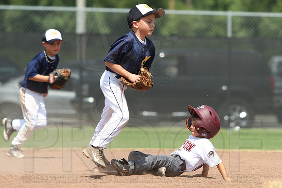 Benton vs. Mountain Home 5-6 year old All Stars 7-12-2014 (©Justin Manning) JWM_051