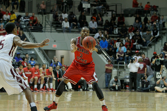 Arkansas State @ UALR Men's Basketball 3-1-2014 (© Justin Manning) JWM_0100