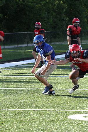 Harmony Grove Football Team Camp (Practice) 7-15-2014 (©Justin Manning) JWM_102