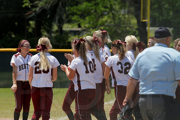 Benton vs. Mountain Home 6A State Softball Playoffs 5-11-13 (© Justin Manning) JWM0262