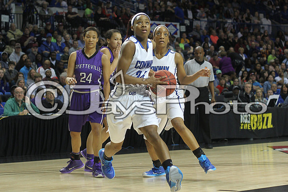 Conway vs. Fayetteville 7A Girls State Finals 3-14-2015 (©Justin Manning) JWM_281