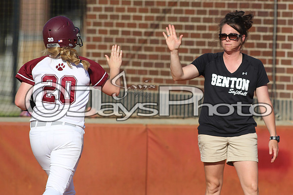Harmony Grove @ Benton softball 4-16-2015 (©Justin Manning) JWM_0280